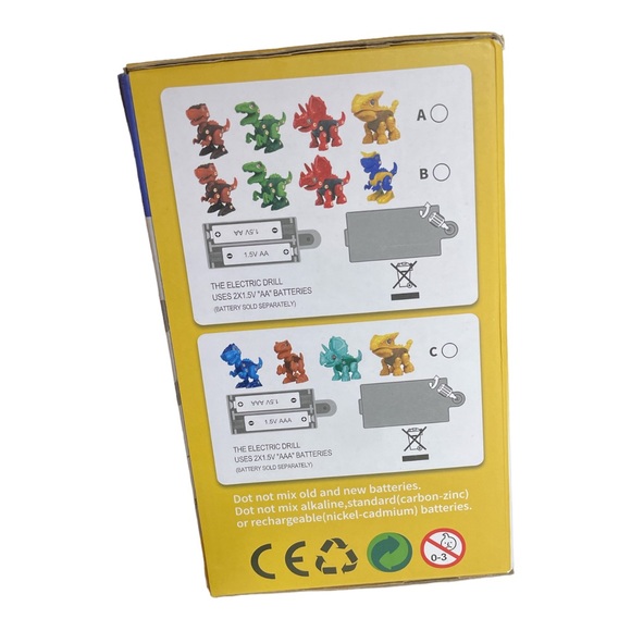 🔥 DIY Jurnwey Dinosaur Toy Set with Electric Drill Model #XJ-138 Ages 3+ 🔥 - Picture 4 of 6